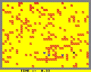 Brick 'Em In (1982)(Software for All)[h TSTH] screen shot game playing